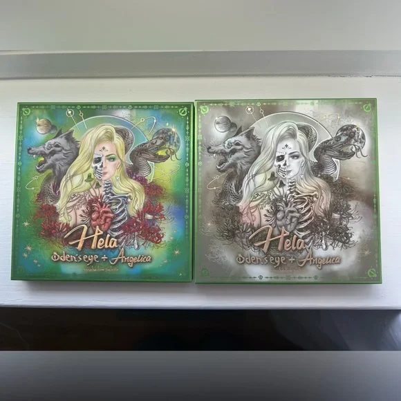 Hela Oden’s Eye + Angelica Eyeshadow Palette – Green
